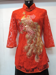379-7286-長袖女性中國服飾